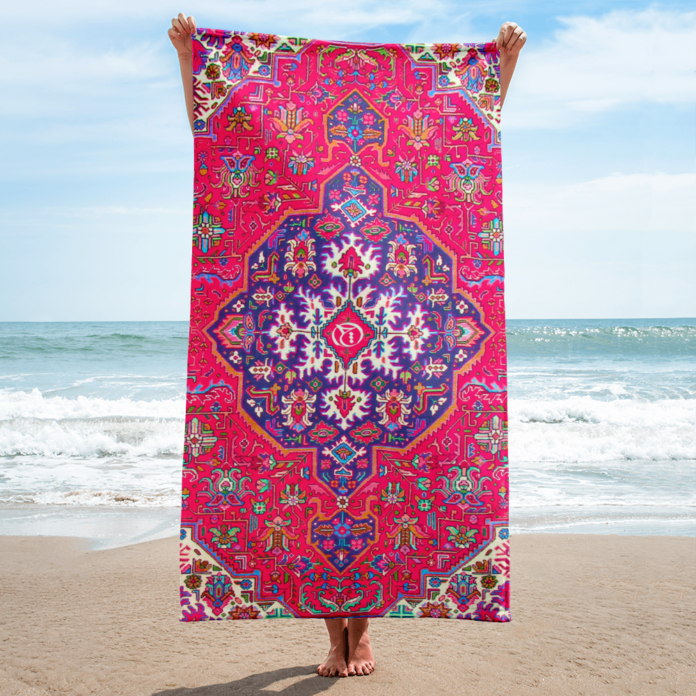 Persian Rug Beach Towel